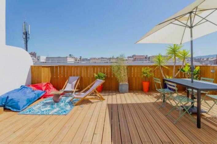 Studio ** Rooftop ** Lulli Marsella Exterior foto